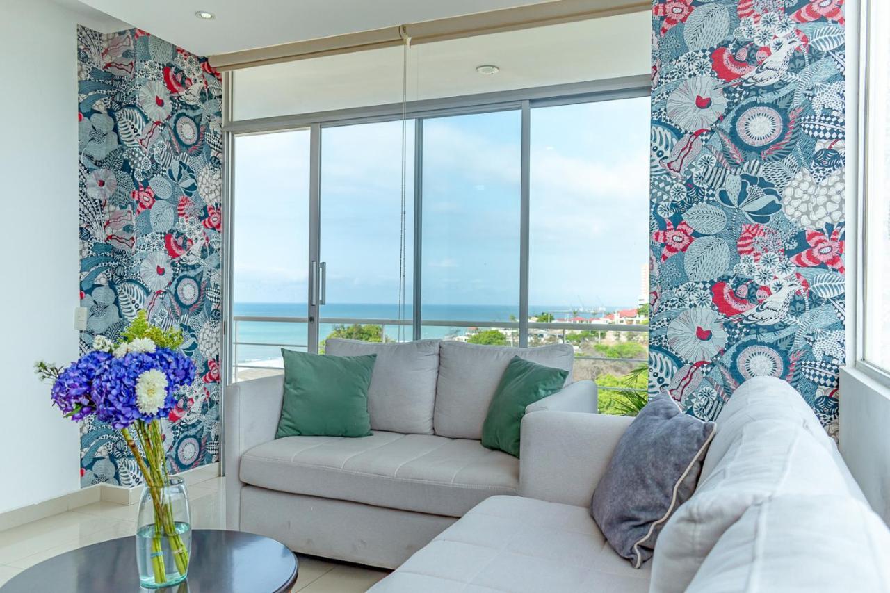 A7 Acqualina Ocean View&Pool 2 Dormitorios 1 Bano Capacidad 7 Personas Barrio Umina Manta Bagian luar foto